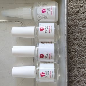 Revel 1 2 3 dip powder polishes
